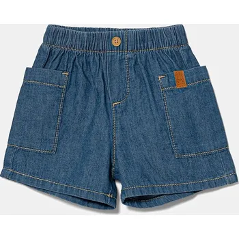 Kojenecké džínové šortky United Colors of Benetton 4DHJA900W.W.Seasonal modrá 55X, vel. 68