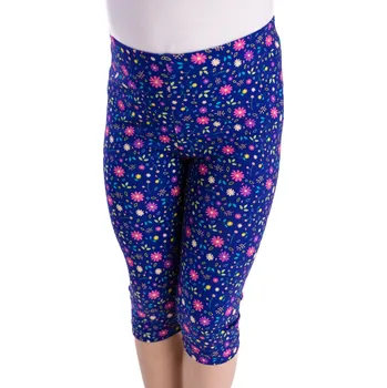 Dívčí legíny Betty mode 3/4 legíny flower Velikost: 134