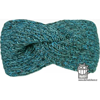 Čelenka Dráče Pletená čelenka twist - Tyrkysová Velikost: uni