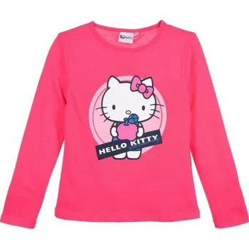 Dívčí oblečení Sun City Tričko Hello Kitty Barva: malinová, Velikost: 8