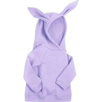 Dívčí oblečení Mimilove Dívčí mikina králíček Barva: Fialová, Velikost: 6-12
