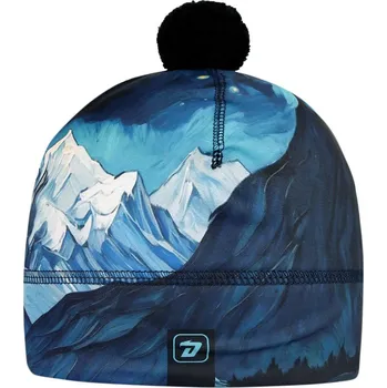 Čepice Dráče Funkční čepice Flavio s bambulkou - unisex Velikost: S(50 - 52)