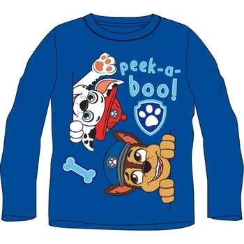 Chlapecké tričko Kiddee Chlapecké tričko tlapková patrola Barva: Modrá, Velikost: 104