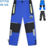 Kugo Chlapecké šusťákové kalhoty s reflexy Barva: Černá, Velikost: 98