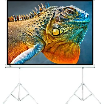 Projekční plátno Promítací plátno na dvou stojanech 150'' 4:3 300x225 Maclean MC-712