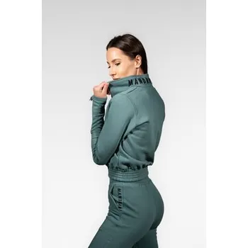 Dámská mikina MANDRAGORA Mikina cudowronka Zelená Slim Fit XS
