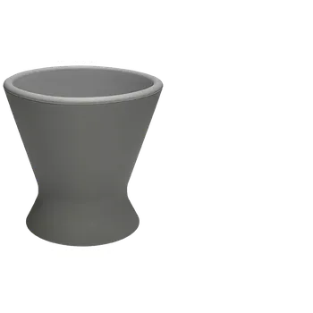 Modelářská barva Kelímek na vodu silikonový, bez BPA, hygienický, šedá