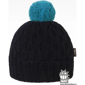 Čepice Dráče Merino pletená čepice Vanto tmavě modrá Velikost: 50-52