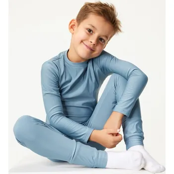 Unuo Dětské termo legíny - modré Velikost: 158-164