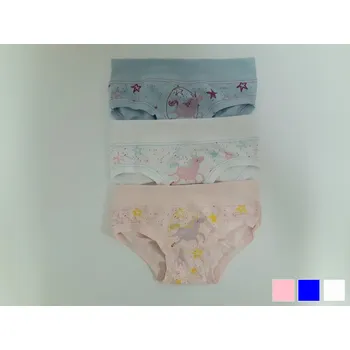 Emy Bimba Dívčí kalhotky Jednorožec - mix barev Barva: Růžová, Velikost: 92