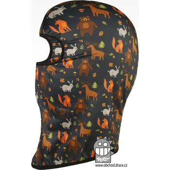 Kukla Dráče Funkční kukla bezešvá s chloupkem - UPF50 Velikost: S