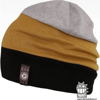 Čepice Dráče Bavlněná čepice trojbarevná - pro nejmenší Velikost: 50-52