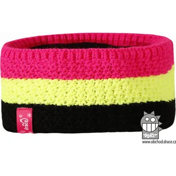 Čelenka Dráče Pletená čelenka s mikroflízem - Rigi 07 Velikost: 56-58