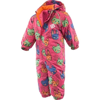 dívčí zimní kombinéza PiDiLiDi Lyžařský zimní overal růžový Velikost: 80