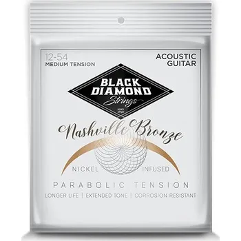 Hudební nástroj Black Diamond Strings N600NV .012 Nashville Nickel Infused