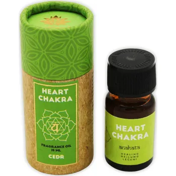 Vonný olej ARÔME Vonný olej 15 ml pro harmonizaci čaker Cedr ARÔME