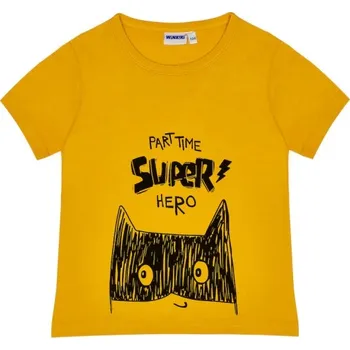 Chlapecké tričko Winkiki Tričko super hero Barva: Žlutá, Velikost: 104