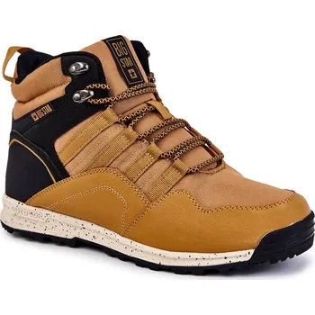 Dámské kozačky BIG STAR SHOES Dámské vysoké trekingové boty Big Star KK274611 Barva: Béžová, Velikost: 41