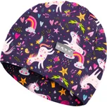 Unuo Fleecová čepice Jednorožci - Barevné hvězdy Velikost: M