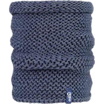 Nákrčník Dráče Pletený nákrčník Vanto s plastickým vzorem - šedo-modrý Velikost: 1-6