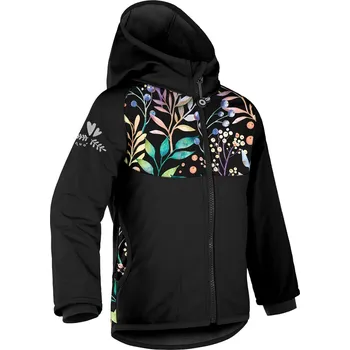 Unuo Dětská zateplená softshellová bunda - Bobule Velikost: 110-116