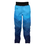 Wamu Softshellové kalhoty mozaika modrá Velikost: 116-122