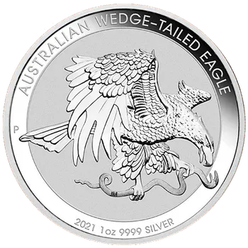 Stříbrná mince 1 Oz Australian Wedge Tailed Eagle 2021