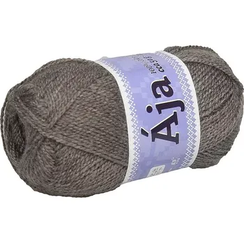Příze Příze Ája 914 tmavá šedohnědá