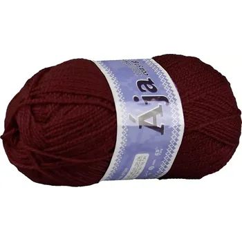 Příze Příze Ája 935 tmavě vínová