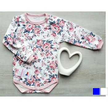 Kojenecký body Amálka Body květy Barva: Bílá, Velikost: 56