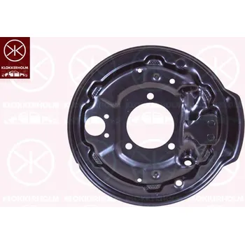 Brzdový systém Ochranný plech proti rozstřikování, brzdový kotouč KLOKKERHOLM 0551875