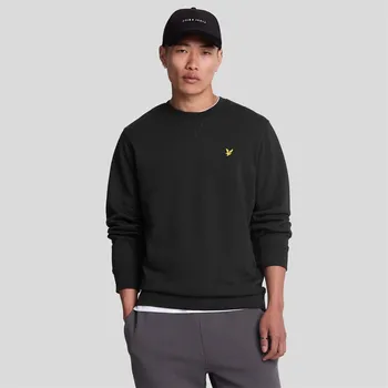 Pánské oblečení Mikina Lyle and Scott Black 2926249 S