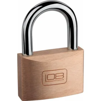 Visací zámek LOB Mosazný visací zámek s čepem KM60