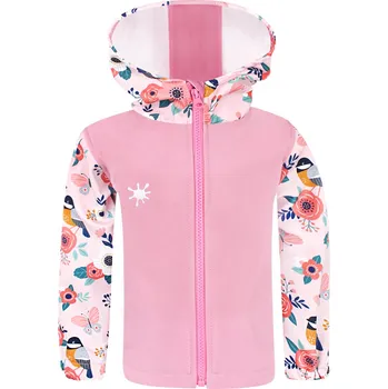 Chlapecká bunda V-mart Softshellová zateplená bunda ptáčci Velikost: 98-104