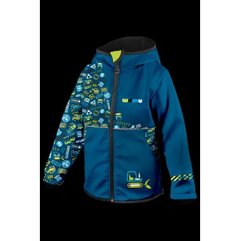 Pánská softshellová bunda Wamu Softshellová bunda bagr Velikost: 116-122