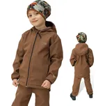 Esito Dětská softshellová bunda - Brown Velikost: 110