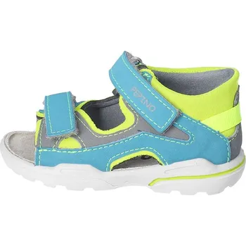 Chlapecké sandály PEPINO Hellblau/ Grün 8463270 28