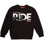 Winkiki Chlapecká mikina Ride - černá Velikost: 146