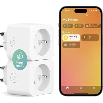 Elektrická zásuvka Chytrá zásuvka Meross bílá