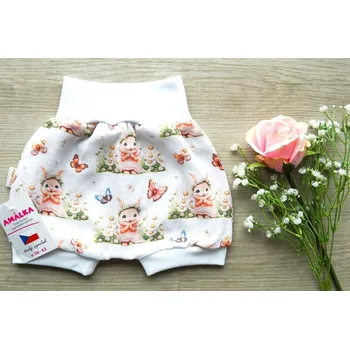 Amálka Kraťásky králíček v zahradě Velikost: 80-86