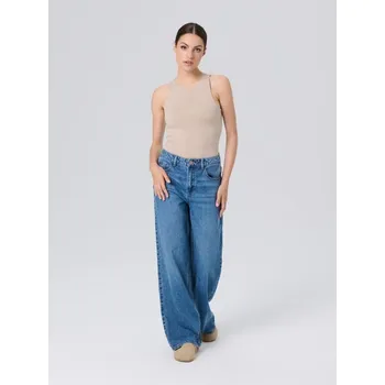 Dámské spodní prádlo Sinsay - Body bez rukávů - béžová - 632EU-08M - 632EU-08M-L