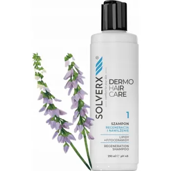 Šampon Tołpa SOLVERX Dermo Hair vlasový šampon regenerační a hydratační 250 ml
