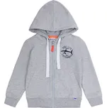 Winkiki Chlapecká mikina Surf Club s kapucí - Modrá/Šedá Barva: šedá, Velikost: 122