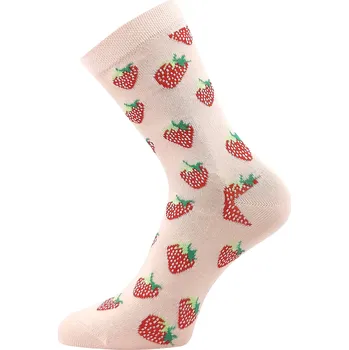Dívčí oblečení Boma Dívčí ponožky jahůdky Velikost: 25-29