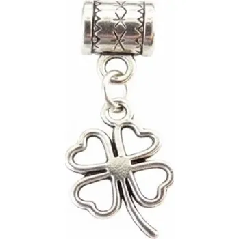 Přívěsek Přívěsek na náramek Čtyřlístek srdcový - TOPBEADS