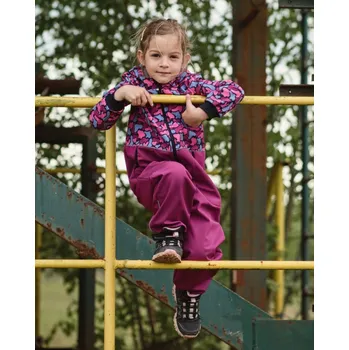 Kojenecká kombinéza Jožánek Softshellová kombinéza růžový maskáč Velikost: 98