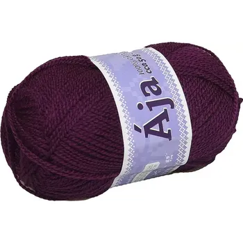 Příze Příze Ája 961 tmavá vínovofialová