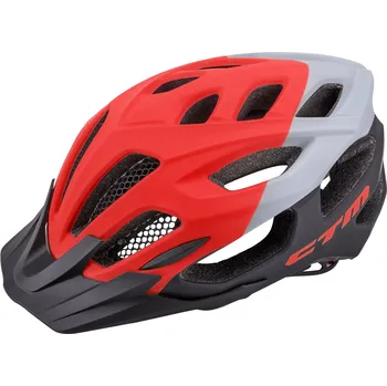 Cyklistická přilba CTM přilba GUARD Barva: červená/šedá/černá, Velikost: L/XL