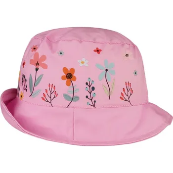 Klobouk Dráče Dětský letní klobouček - Růžová louka Velikost: 52-54