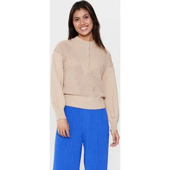 Dámský svetr NÜMPH Beige 5400906 XL